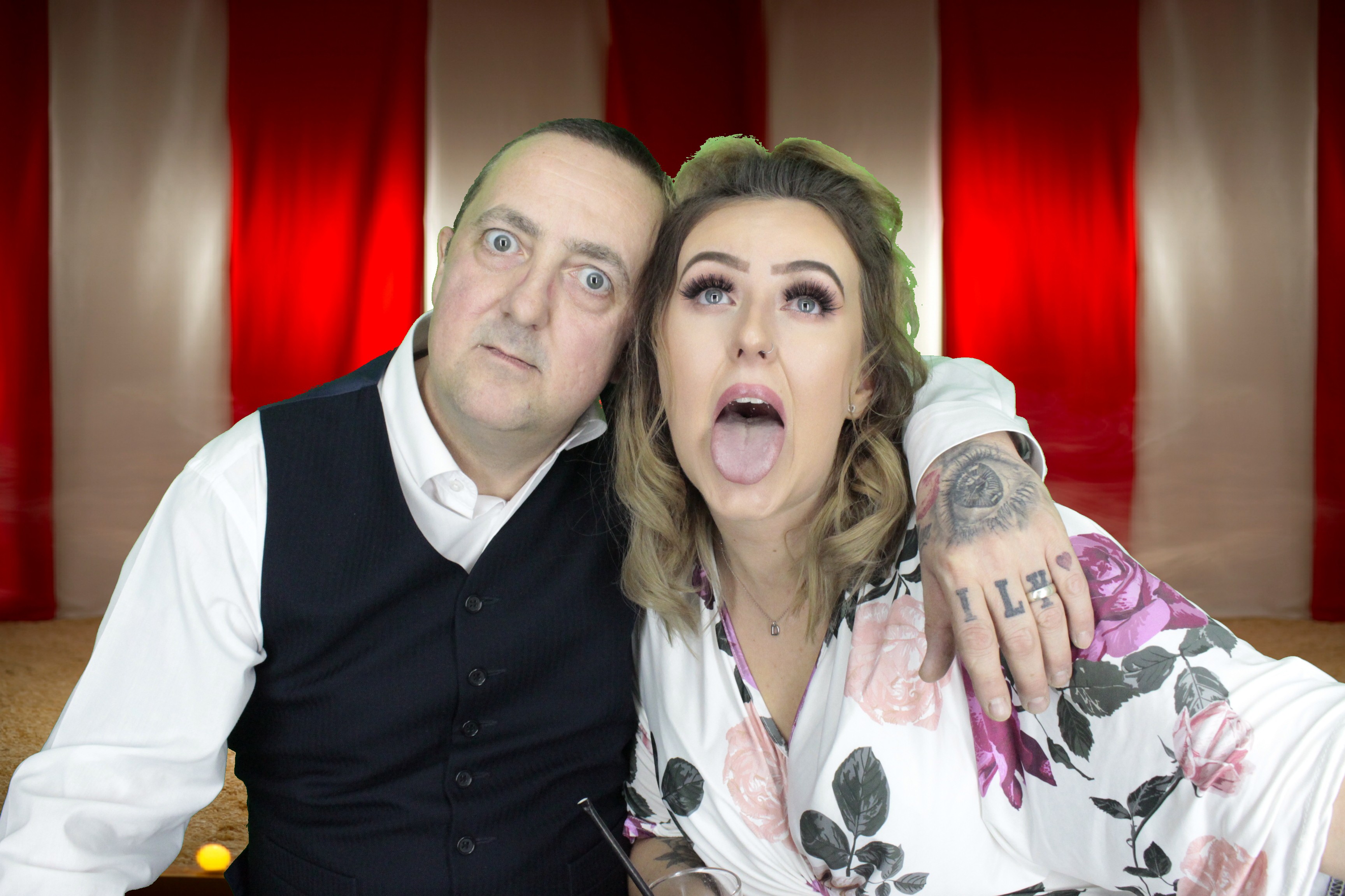 Mr & Mrs Johnson | View more photos from the event at gallery.myphotoboothexperience.co.uk/u/MyPhotoBoothExperienceLtd/Mr-Mrs-Johnson
